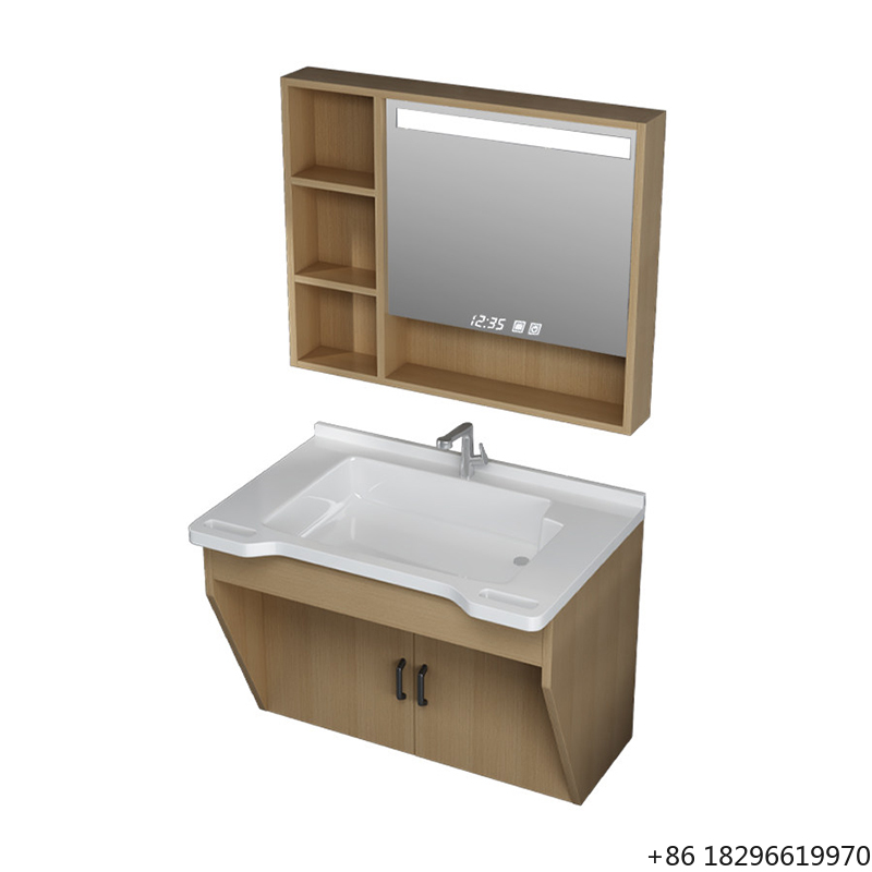 Bathroom Cabinet Mirror - Barrier Free Bathroom Vanity Set With