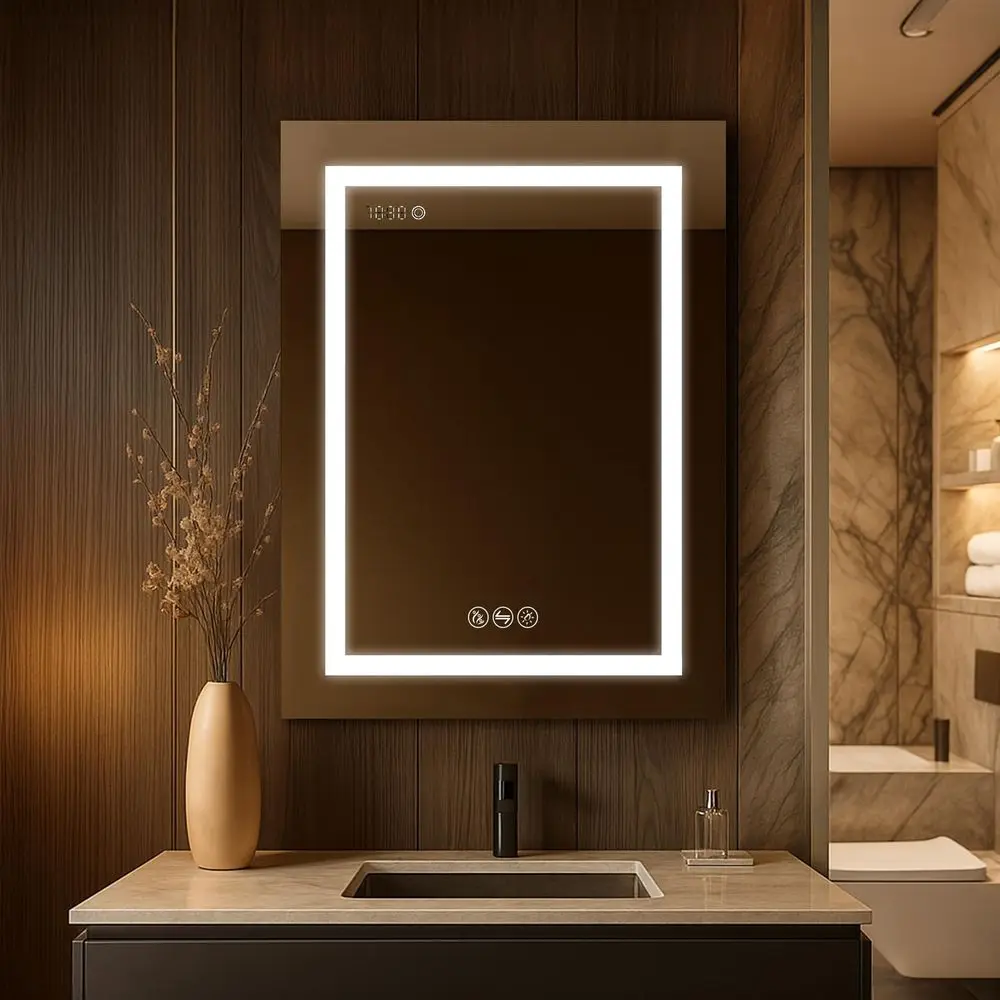 Bathroom Cabinet Mirror - LED Medicine Cabinet with Mirror, 24x32