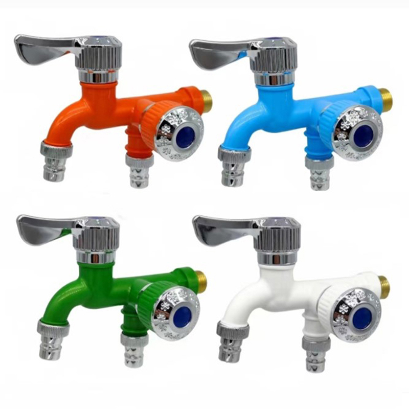 Jet Home Bathroom - Dual Control Double Outlet Water Tap