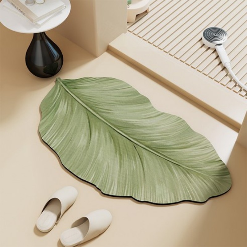 Zara Home Bathroom Mat - VIKAMA Ins Fresh Green Anti Slip