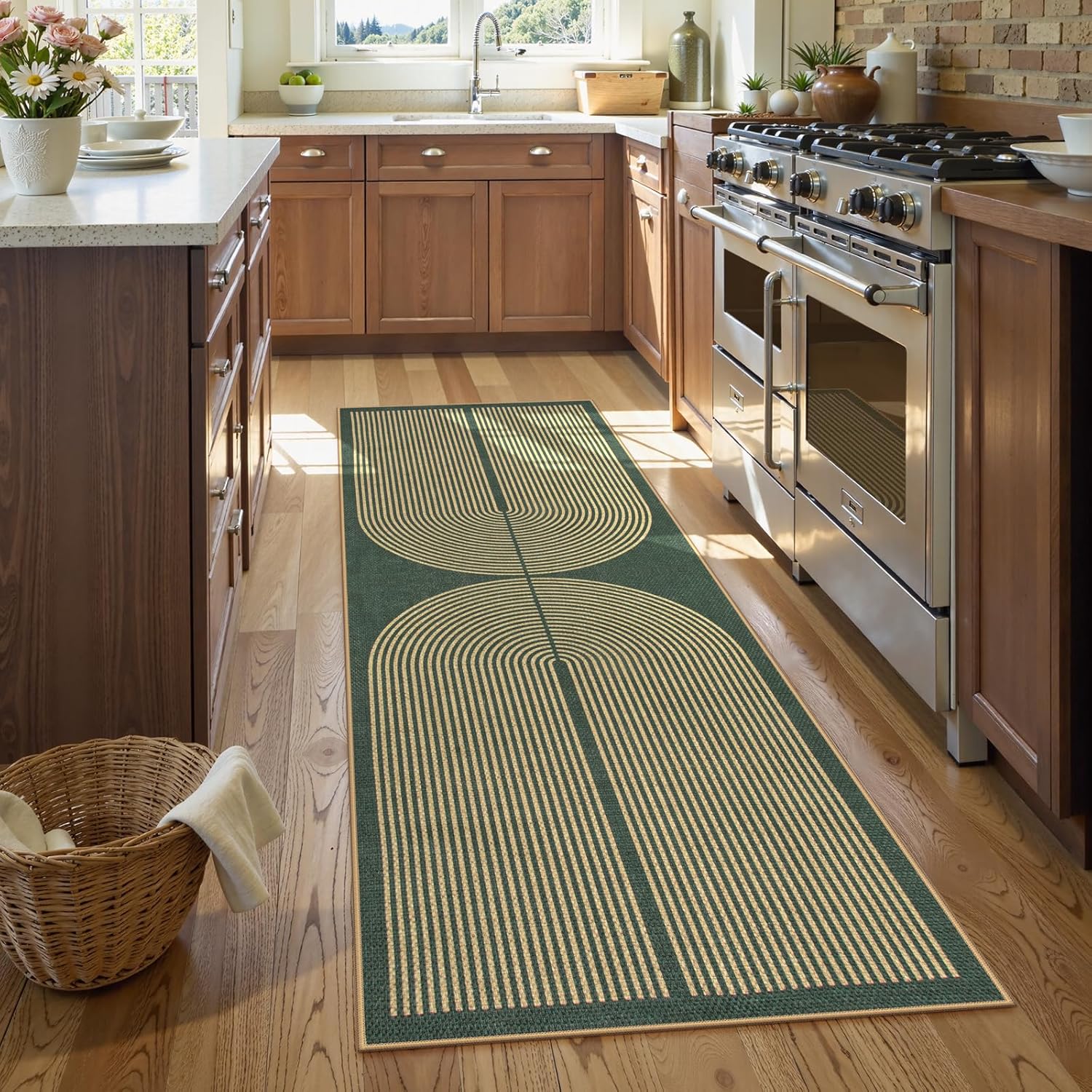 Zara Home Bathroom Mat - VIKAMA Simple And Retro Line Long