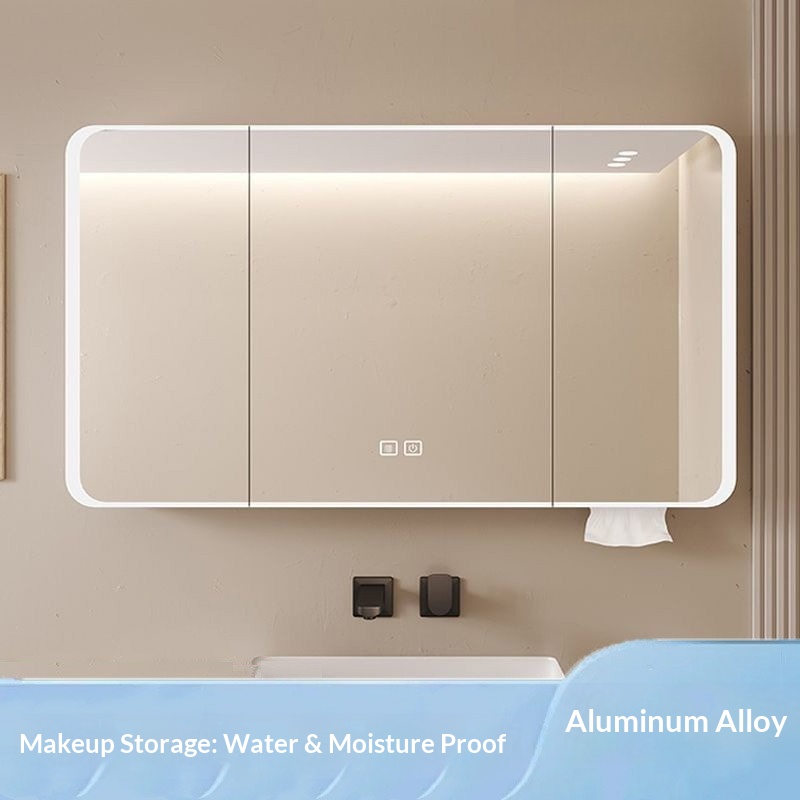 Bathroom Cabinet Mirror - LED Smart Bathroom Mirror Cabinet Wall