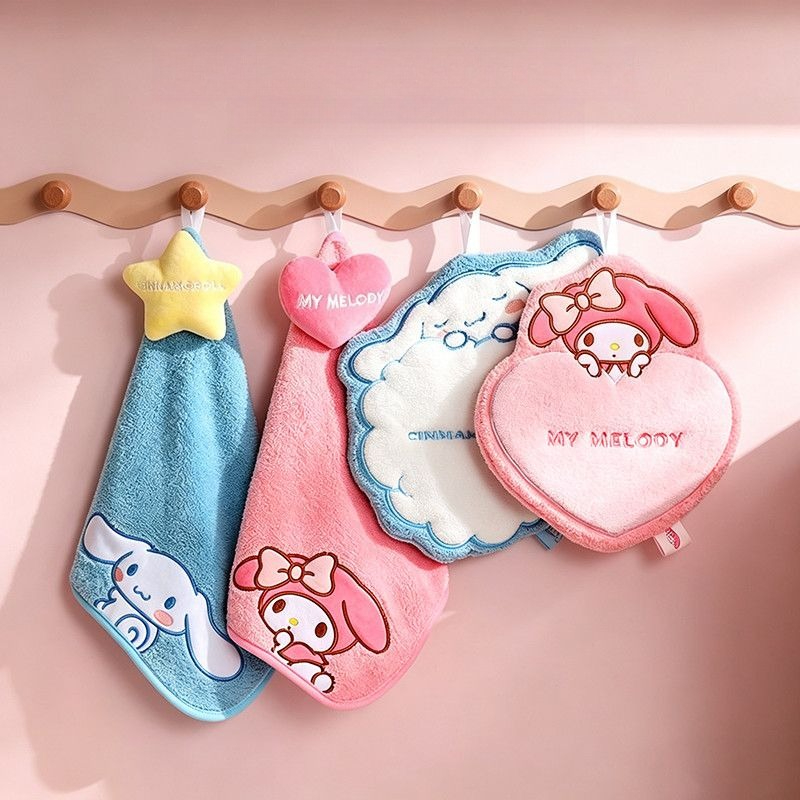 Japan Bathroom.Home - Anime Sanrio Cute Hanging Face Towel