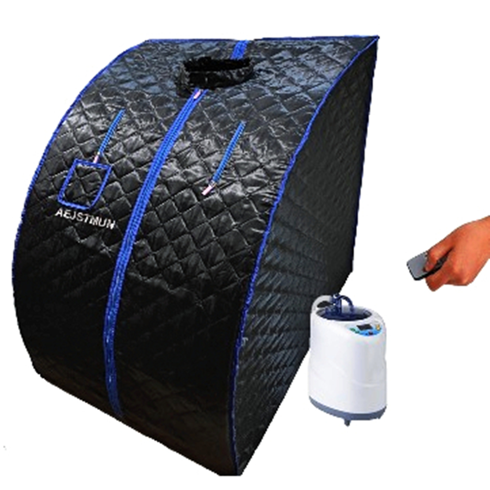 Home Bathroom With Sauna - Portable Sauna Home Bath 2000W 4.2L
