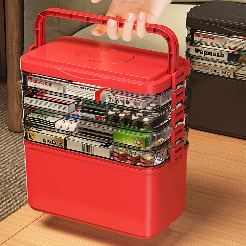 Home One Bathroom - 3-Layer Large Capacity Multi-Layered Durable Portable