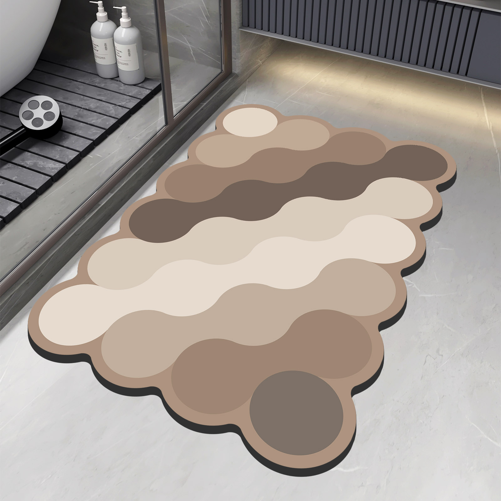 Zara Home Bathroom Mat - Luxury Diatomite Bathroom Shower Bath Mat