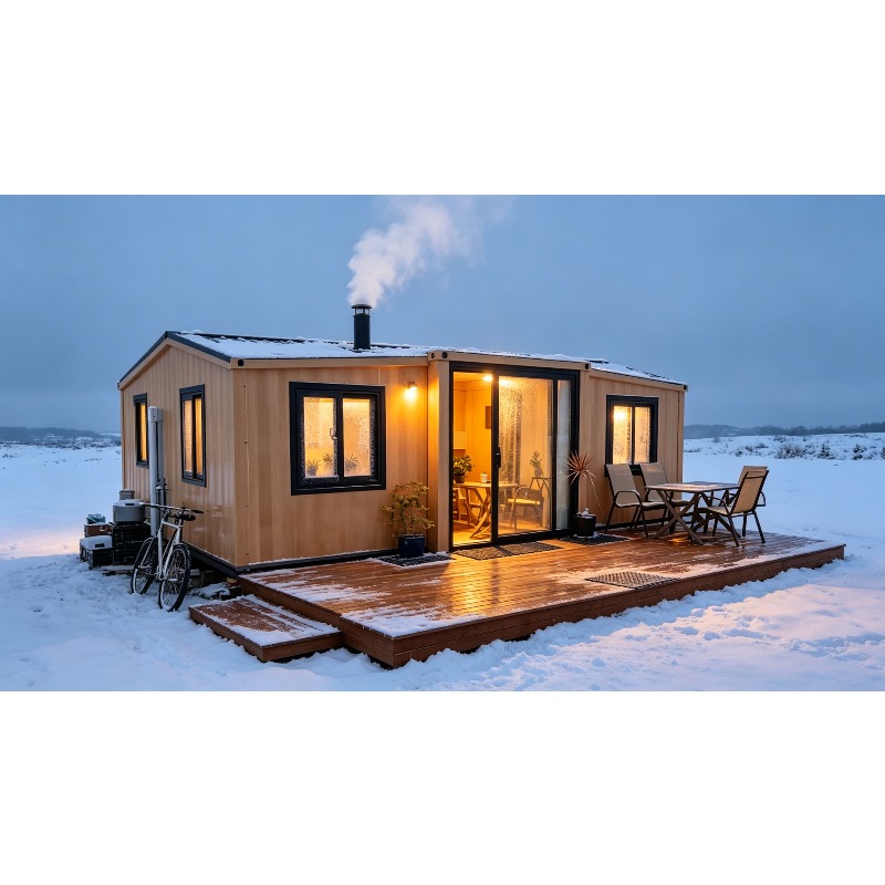 Mobile Expandable Tiny House P - Tiny Home Bathroom Kitchen recension och pris