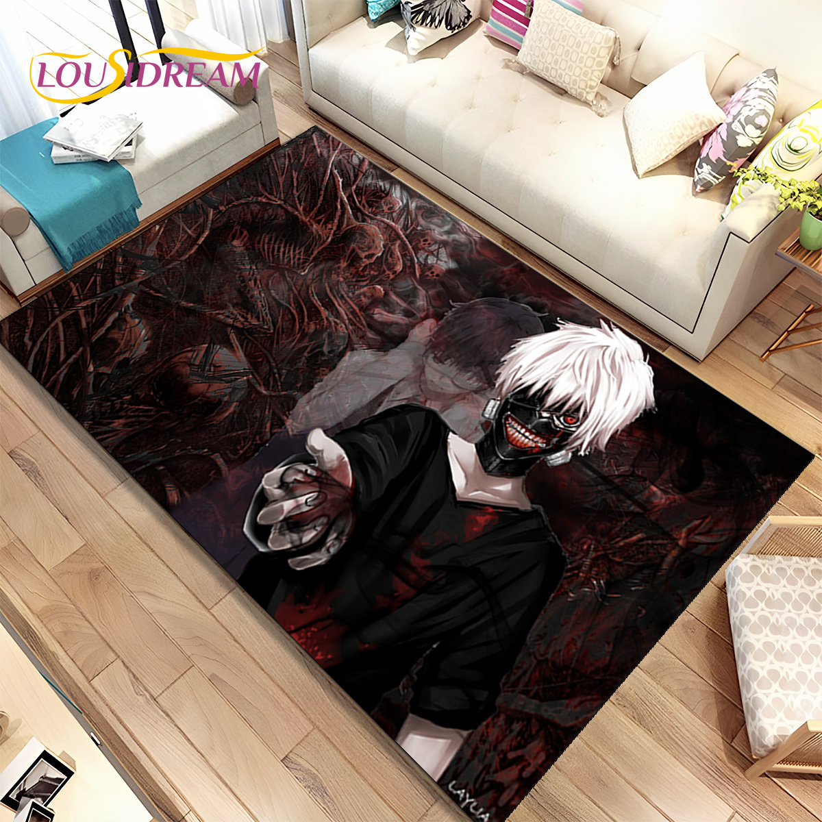 Japan Anime Tokyo Ghoul Cartoo - Japan Bathroom.Home recension och pris