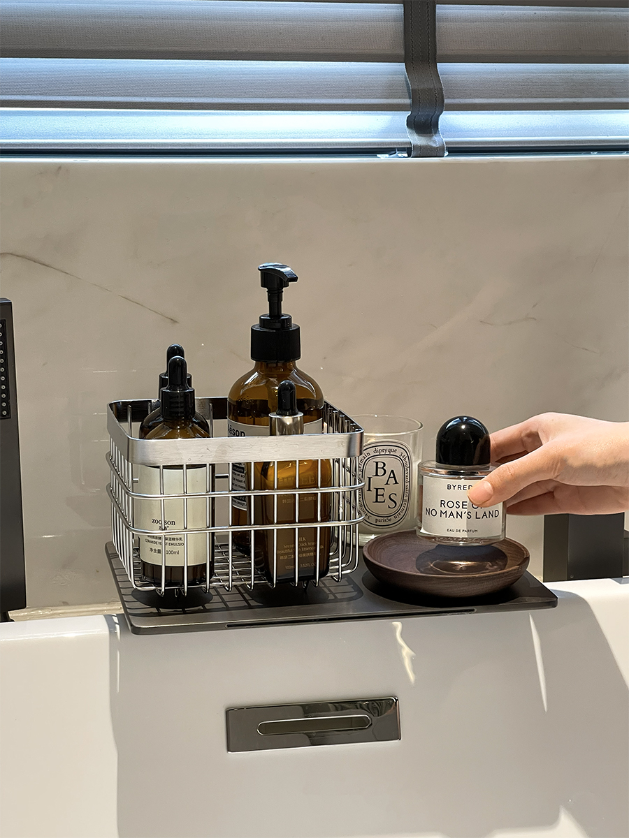 Stainl Steel Batoom Storage Ra - Toilet Paper Holder recension och pris