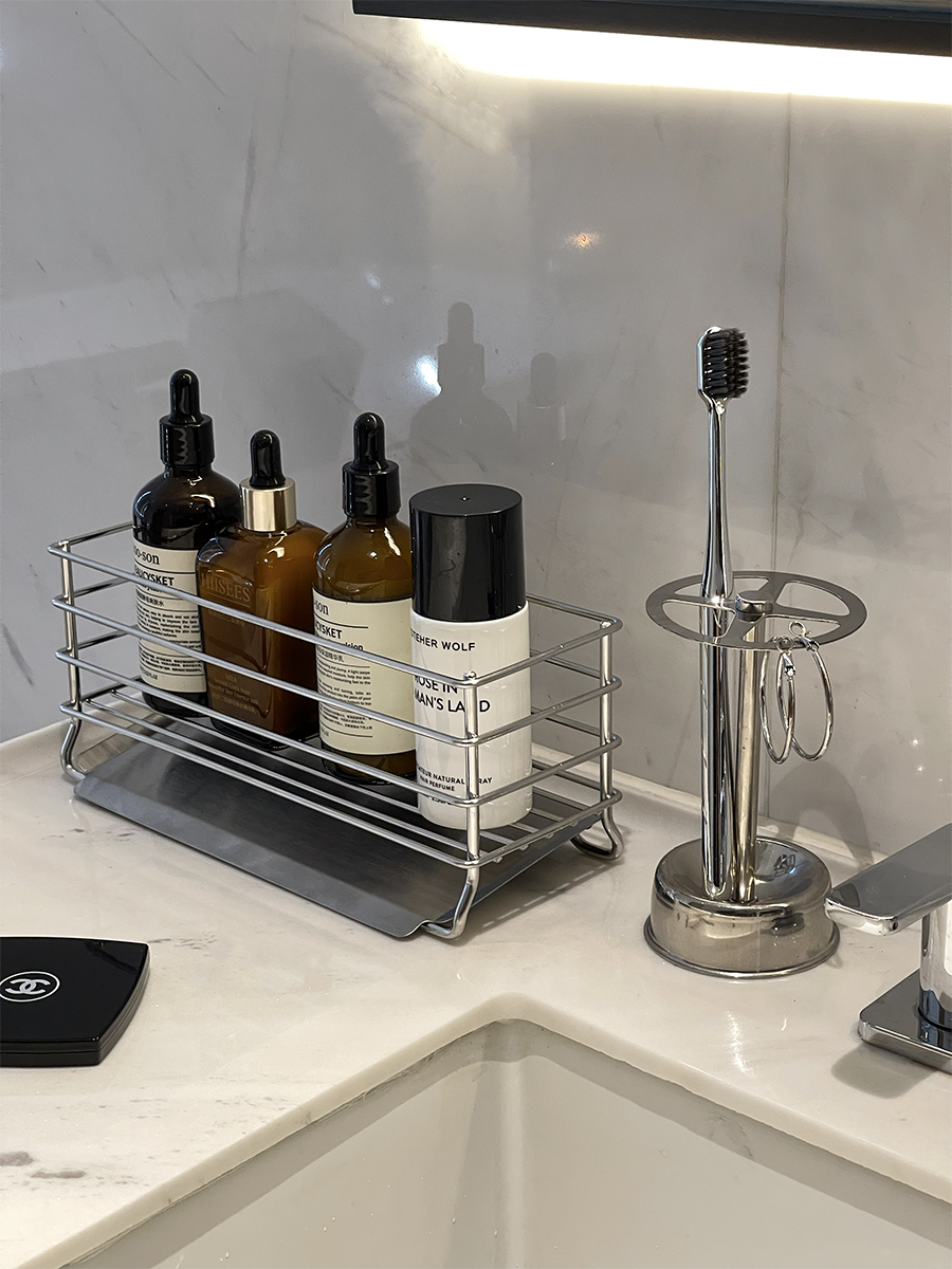 Stainl Steel Batoom Storage Ra - Toilet Paper Holder recension och pris