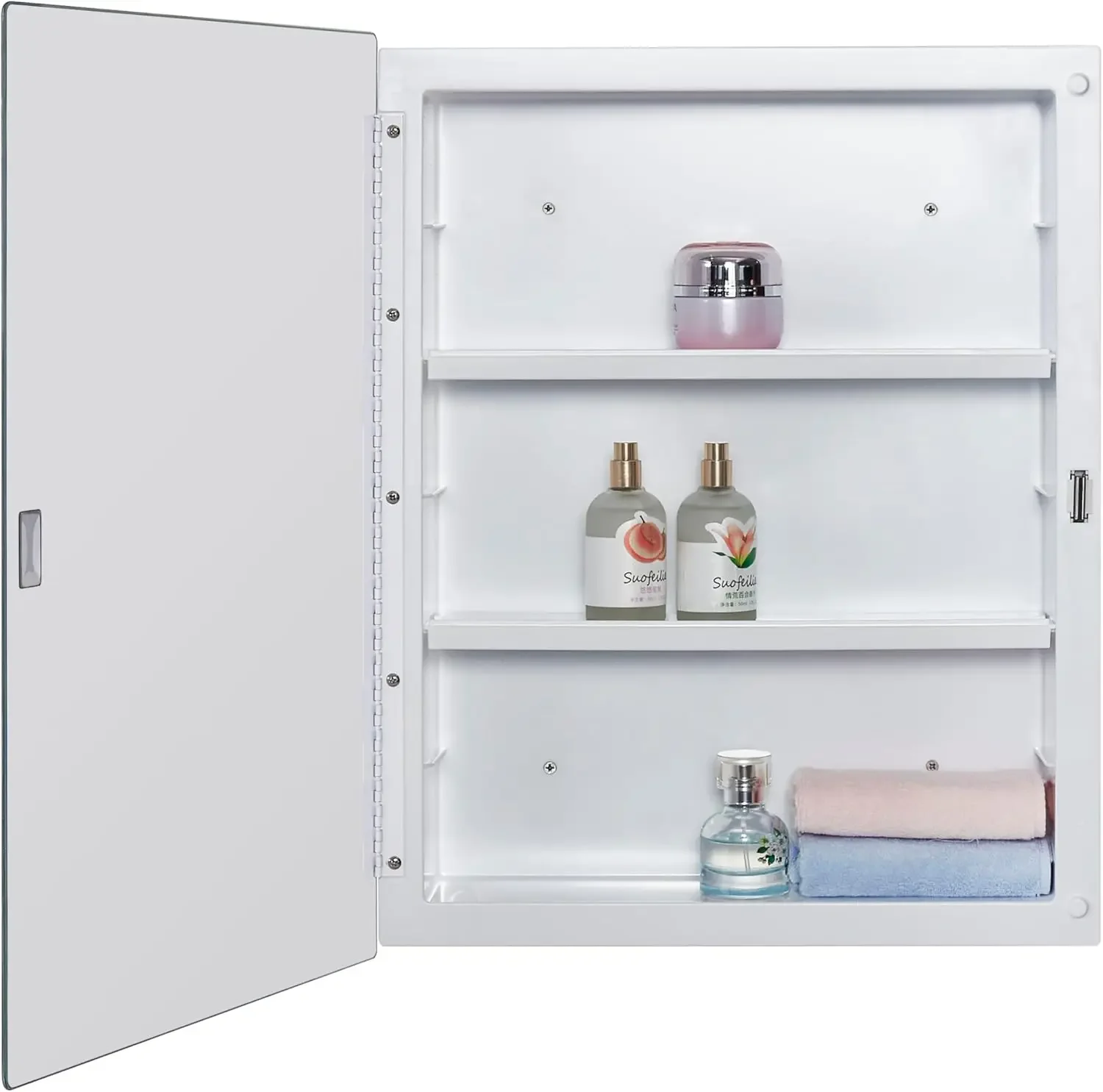 Plastic Medicine Mirror Cabine - Bathroom Cabinet Mirror recension och pris