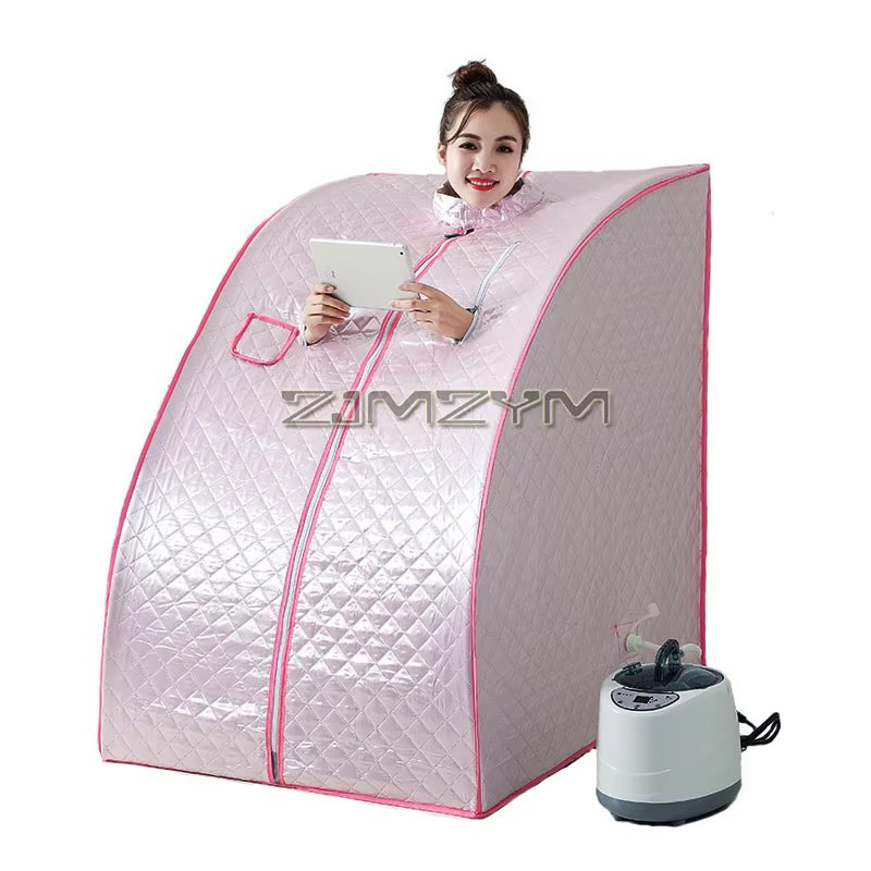 Portable Steam Bath Spa Slimmi - Home Bathroom With Sauna recension och pris