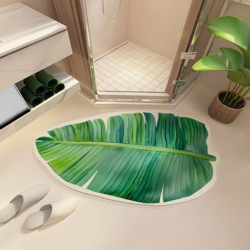VIKAMA Ins Fresh Green Anti Sl - Zara Home Bathroom Mat recension och pris