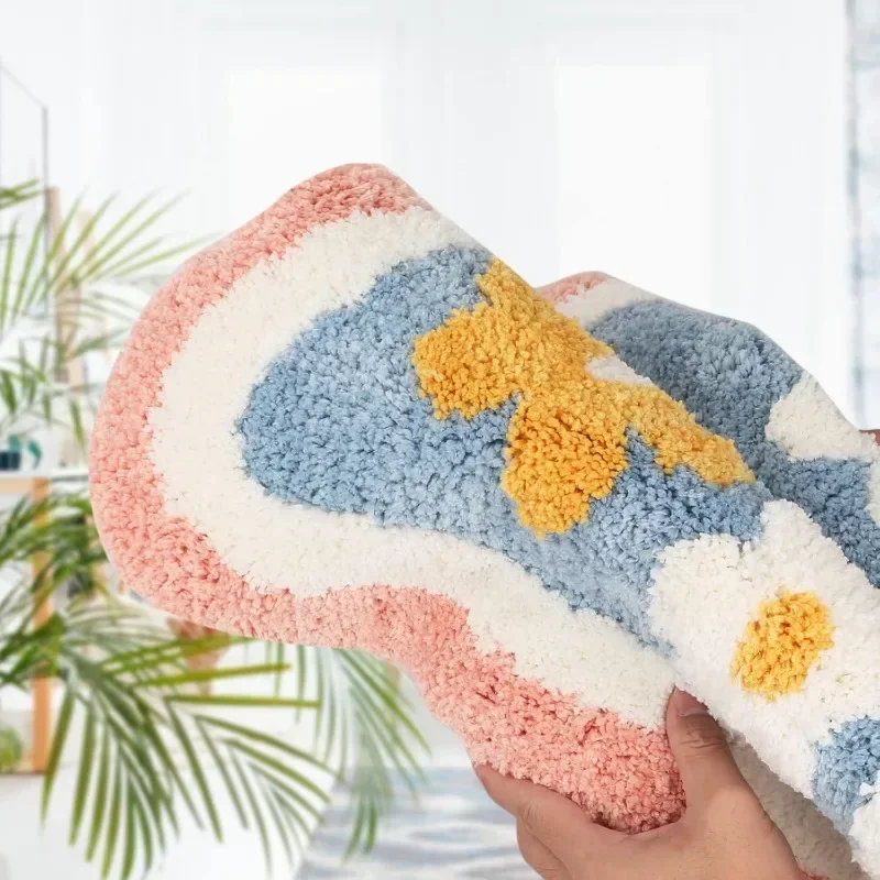 Bath Mat Non Slip Soft Faux Wo - Zara Home Bathroom Mat recension och pris