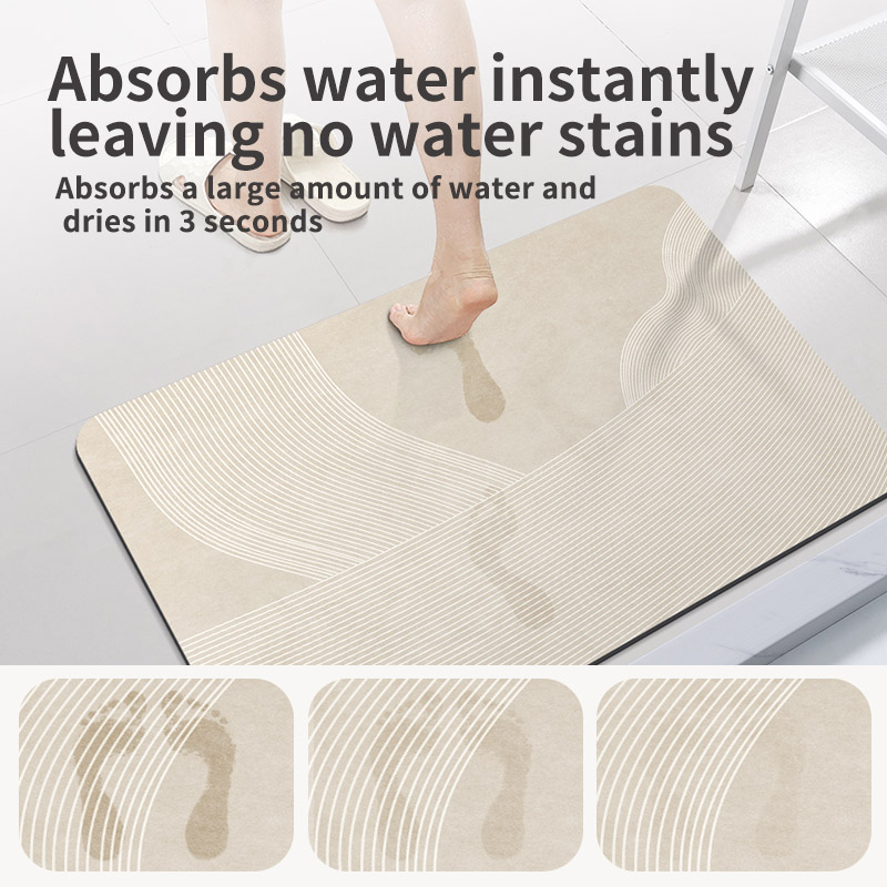 Diatomite Foot Mats Bath Mat B - Zara Home Bathroom Mat recension och pris