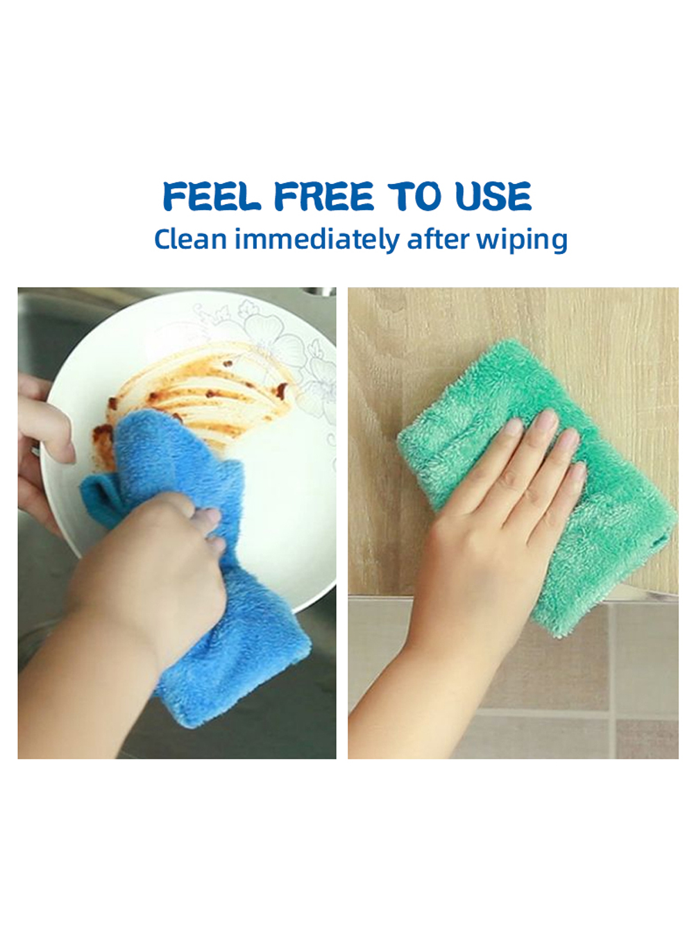 4pcs Small Hand Towels for Kit - Home Bathroom With Sauna recension och pris