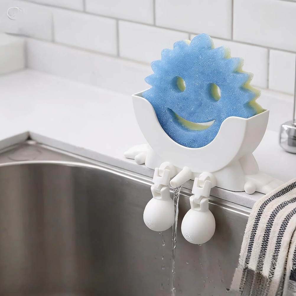 Drainable Soap & Sponge Holder - Home Bathroom Organizer recension och pris
