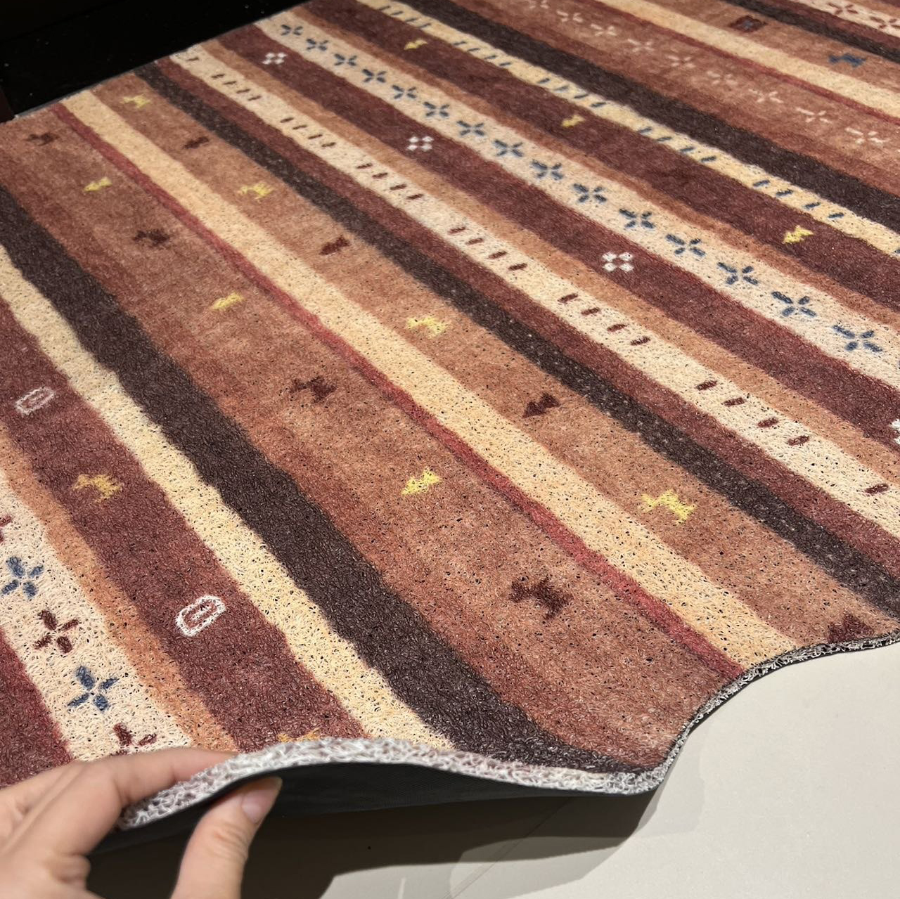 Boho Striped Door Mat, Entranc - Japan Bathroom.Home recension och pris