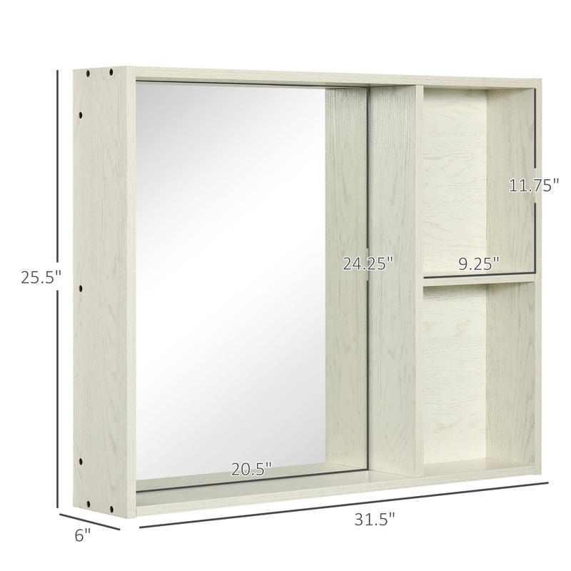 31.5 Inch x 25.5 Inch Medicine - Bathroom Cabinet Mirror recension och pris