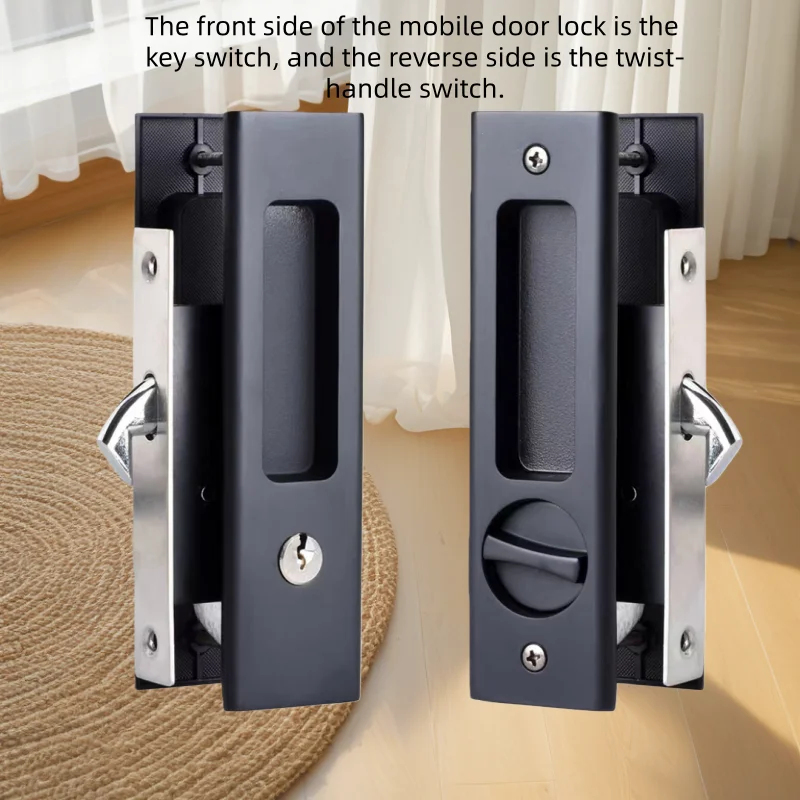 Durable Black Hook Sliding Doo - Home Bathroom Window recension och pris
