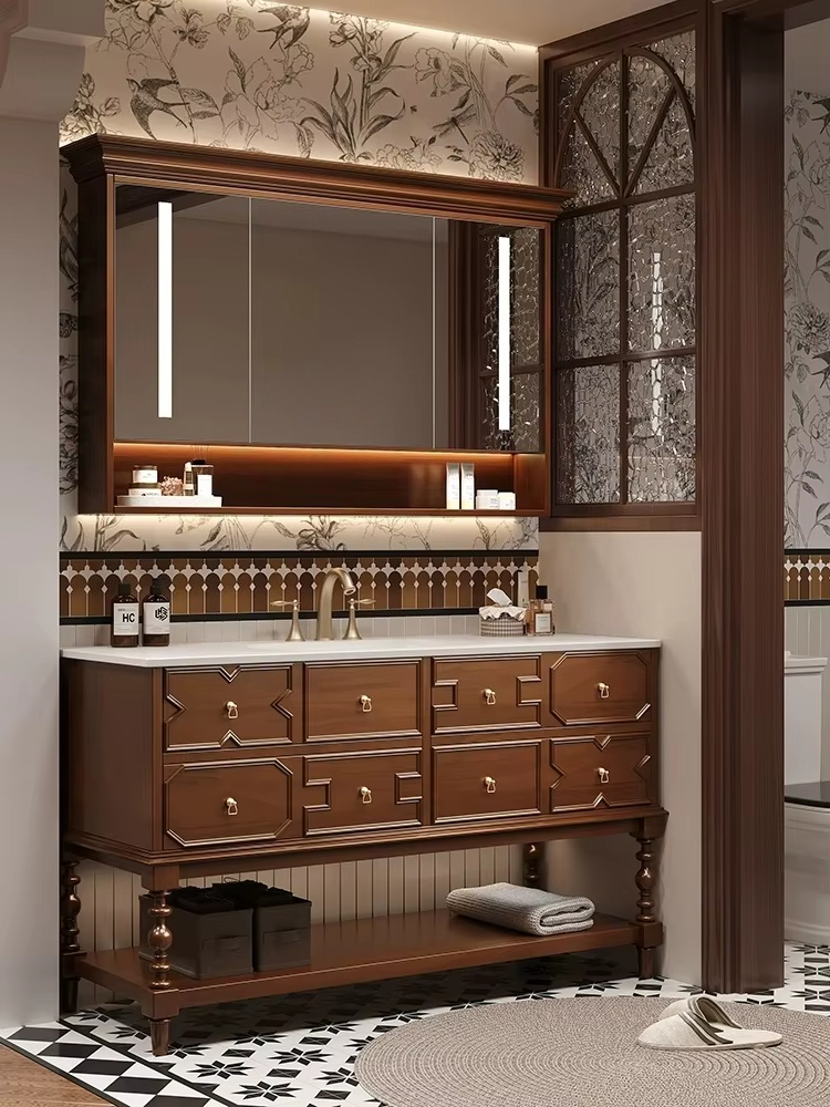 &c French Vintage Style Bathro - Bathroom Cabinet Mirror recension och pris