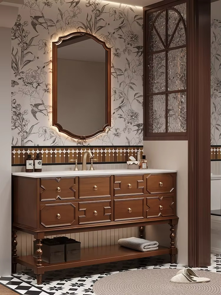 &c French Vintage Style Bathro - Bathroom Cabinet Mirror recension och pris