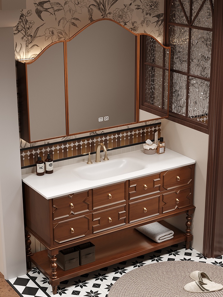 &c French Vintage Style Bathro - Bathroom Cabinet Mirror recension och pris