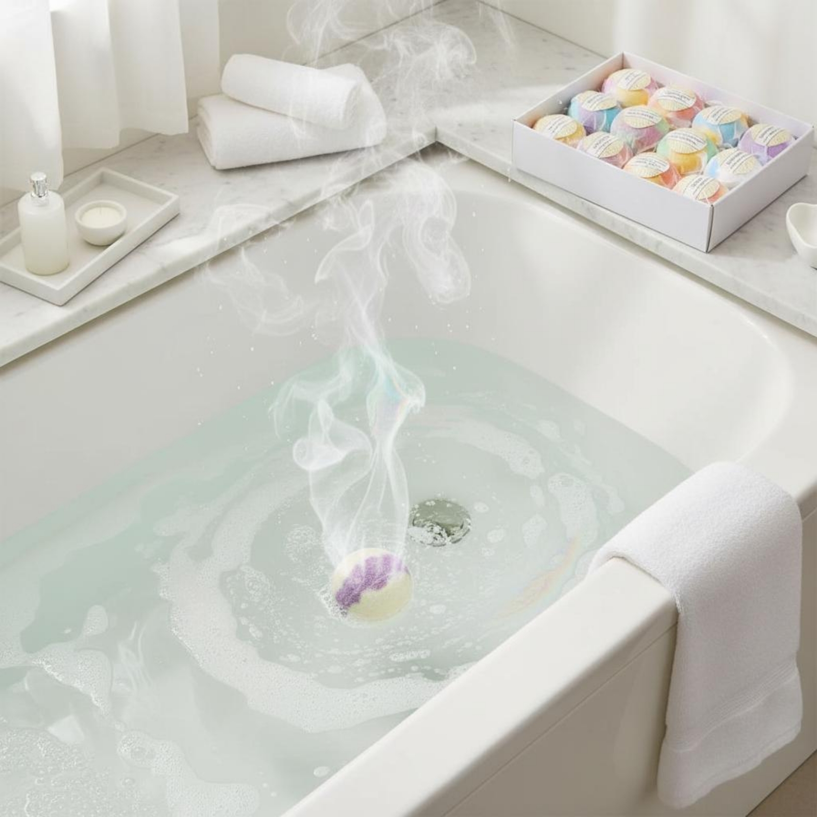 Bath Fizzy Foam Bath Orb Gift  - Home One Bathroom recension och pris