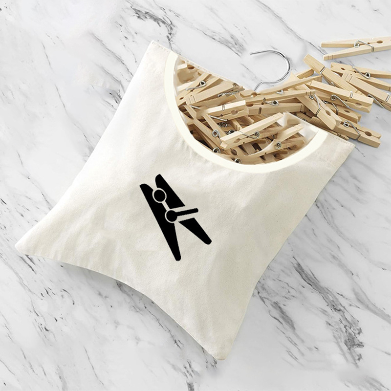 1Pc Clothespin Storage Bag Hom - Home Bathroom Organizer recension och pris