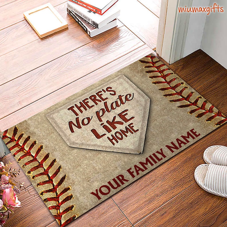 Personalized Baseball Name Doo - Home Bathroom Name recension och pris