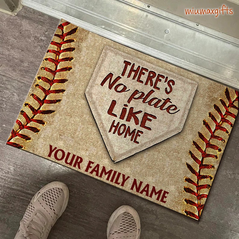 Personalized Baseball Name Doo - Home Bathroom Name recension och pris