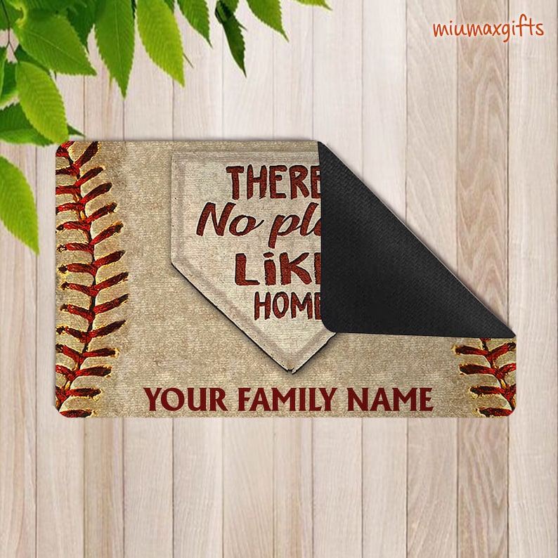 Personalized Baseball Name Doo - Home Bathroom Name recension och pris