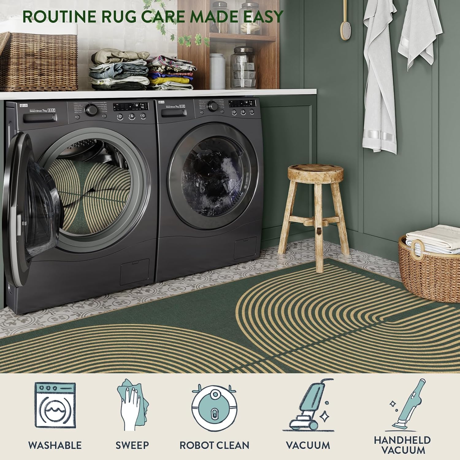 VIKAMA Simple And Retro Line L - Zara Home Bathroom Mat recension och pris