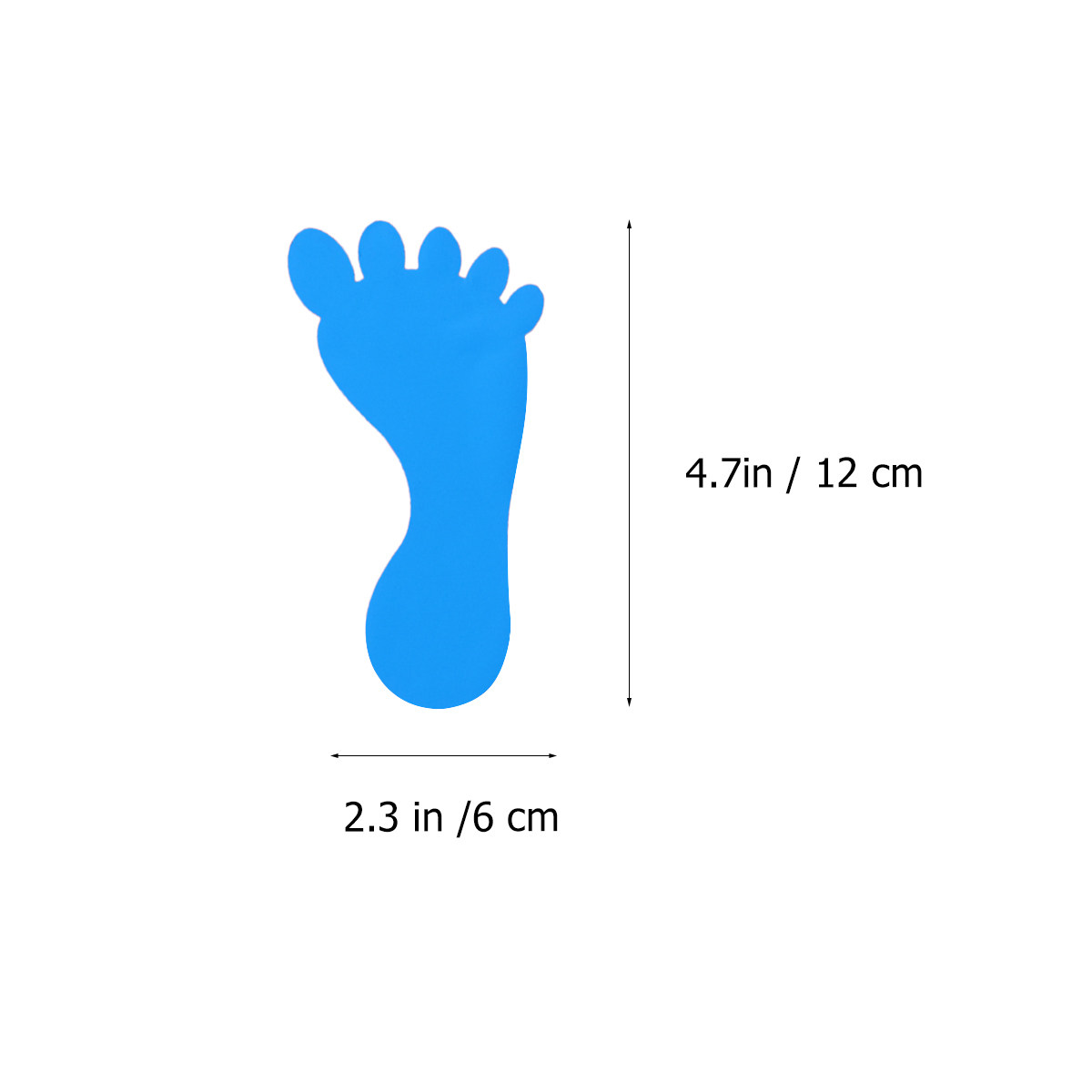 20 Pairs Footprint Floor Stick - Home Bathroom Tiles recension och pris