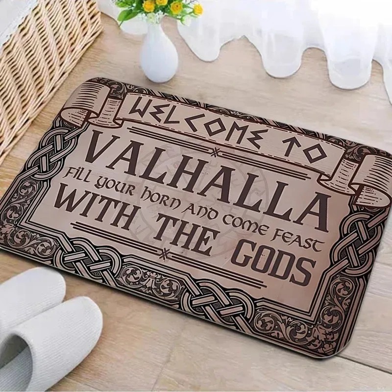 Retro Welcome Doormat Gothic E - Zara Home Bathroom Mat recension och pris