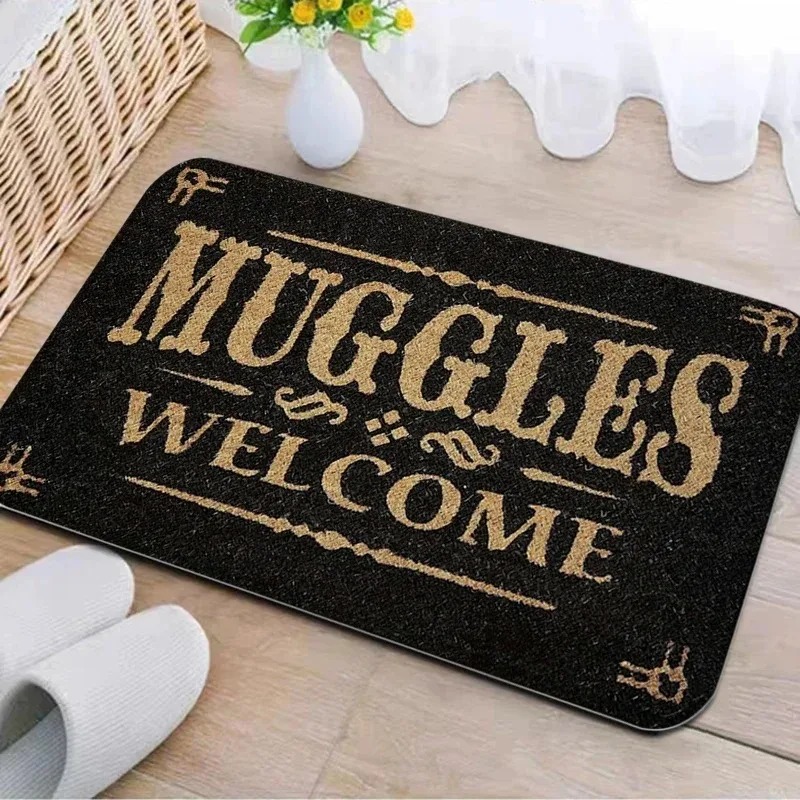 Retro Welcome Doormat Gothic E - Zara Home Bathroom Mat recension och pris