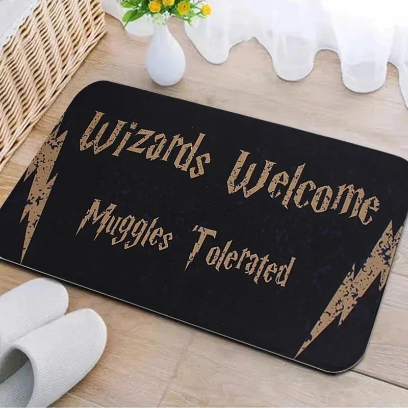 Retro Welcome Doormat Gothic E - Zara Home Bathroom Mat recension och pris