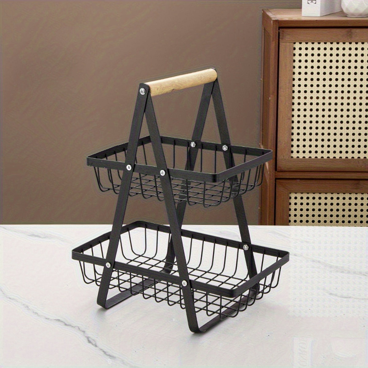 1pc Storage Rack with Handles  - Home Bathroom Shelf recension och pris