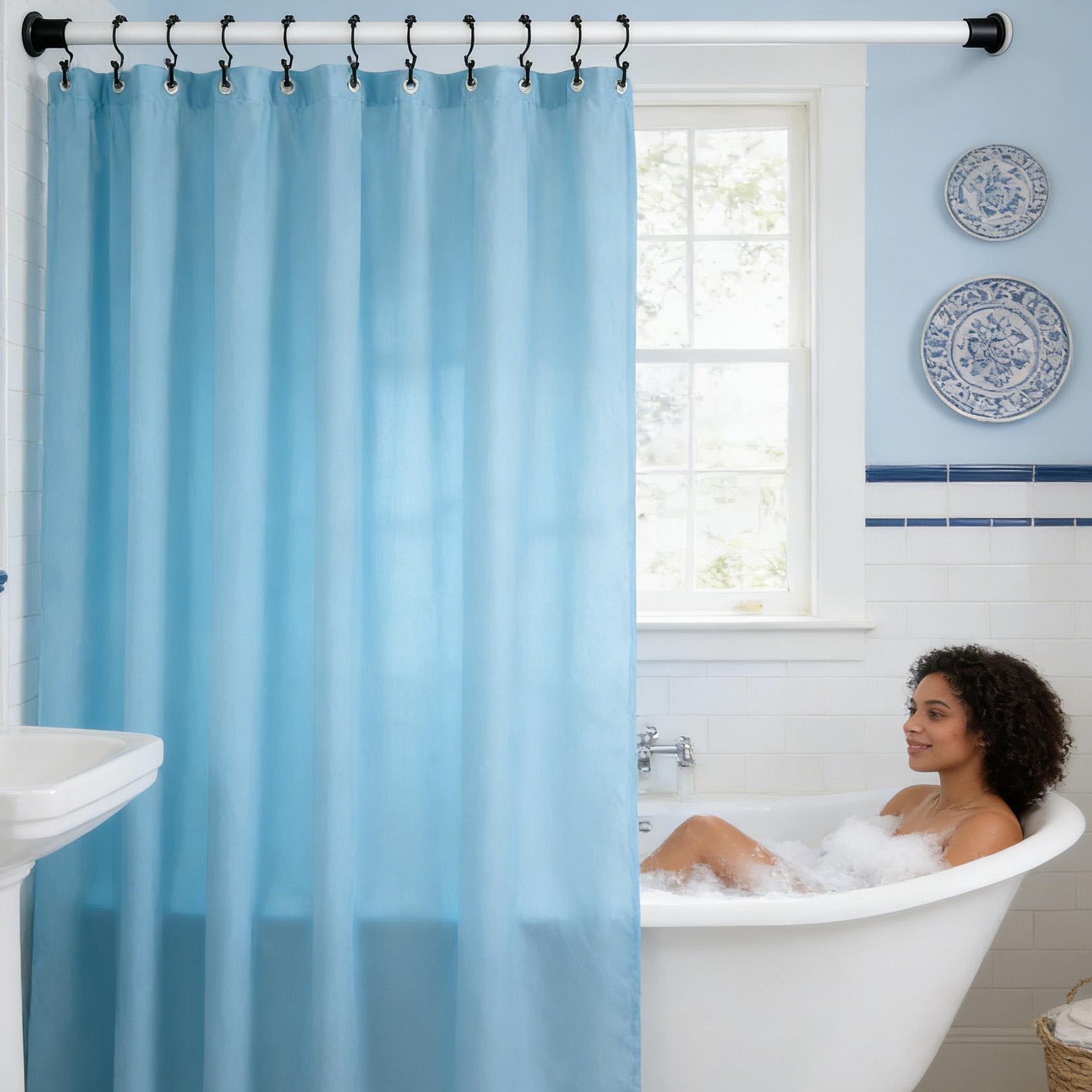 Shower Rod Hooks 12 Pieces Dou - Home Bathroom Window recension och pris