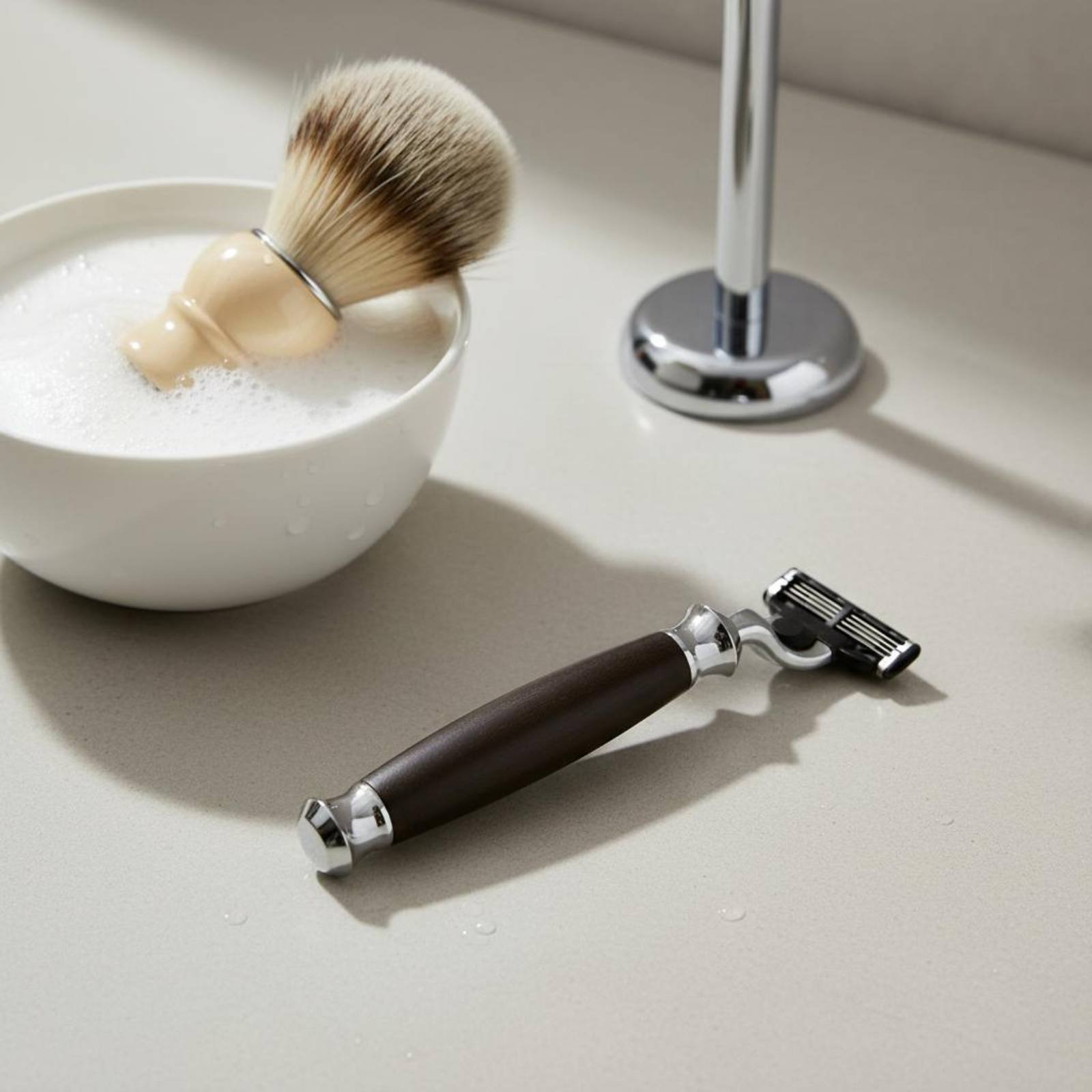 Badger Brush Shaving Set Easy  - Home One Bathroom recension och pris