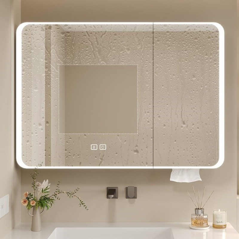 LED Bathroom Mirror Cabinet Al - Bathroom Cabinet Mirror recension och pris