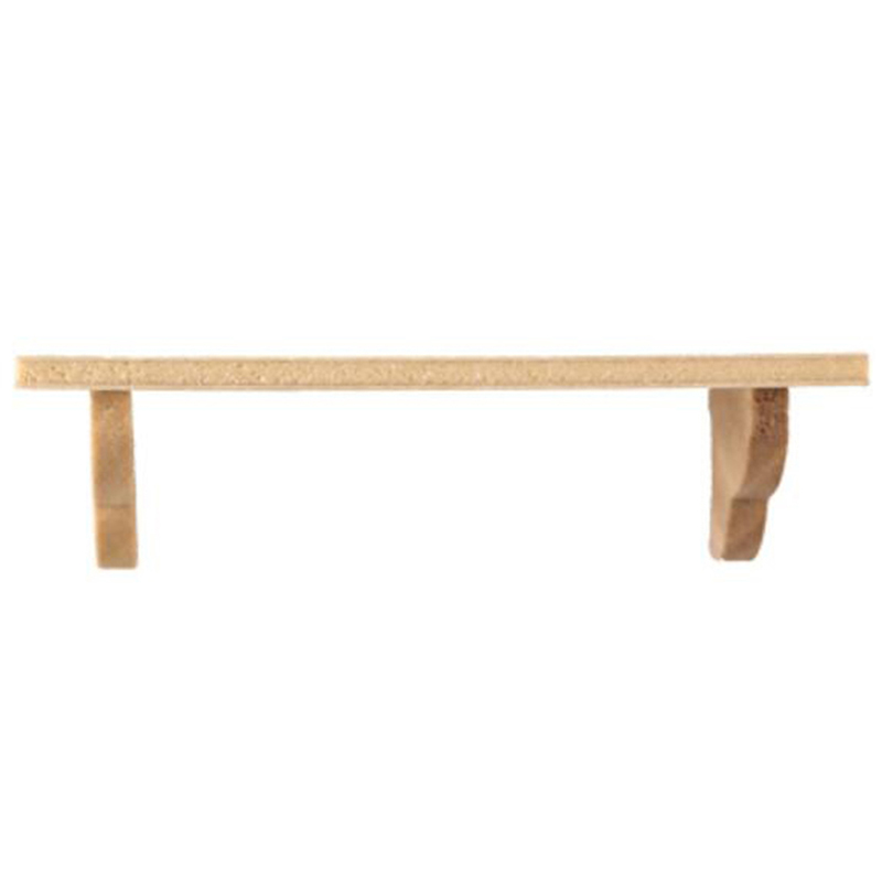 🛒1pcs 1:12 Dollhouse Wood Wall - Home Bathroom Shelf recension och pris
