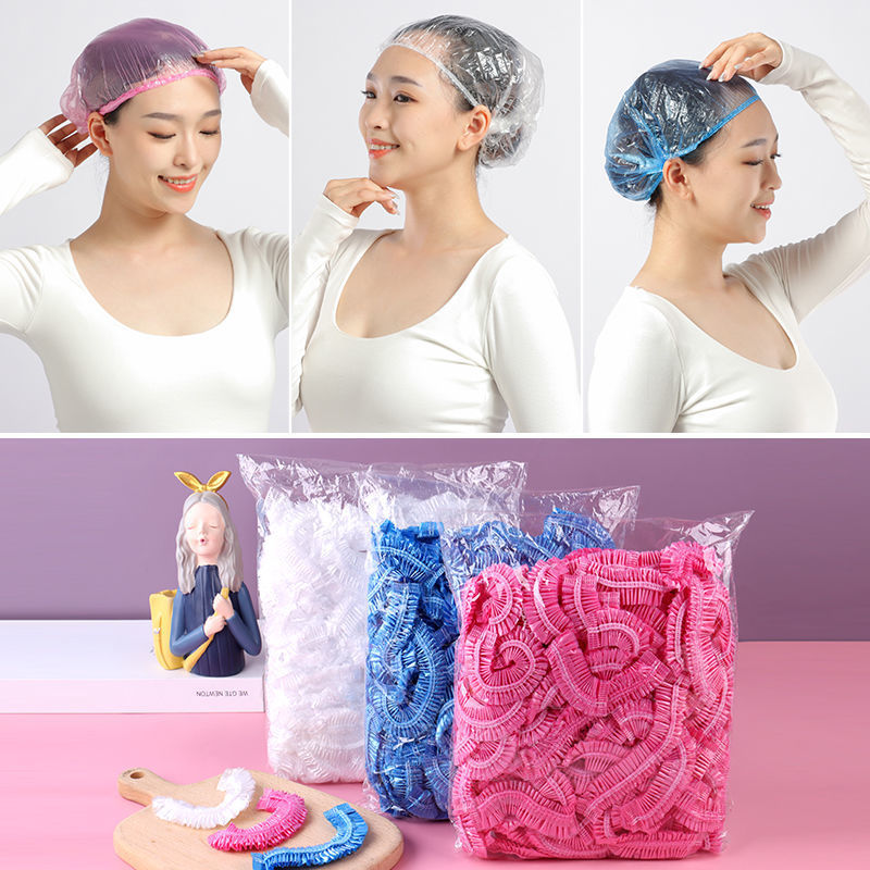 50Pcs Disposable Shower Cap Co - Home Bathroom With Sauna recension och pris
