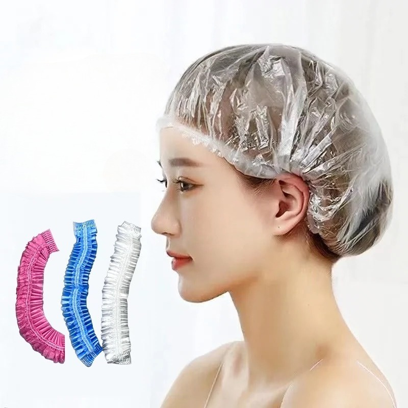 50Pcs Disposable Shower Cap Co - Home Bathroom With Sauna recension och pris