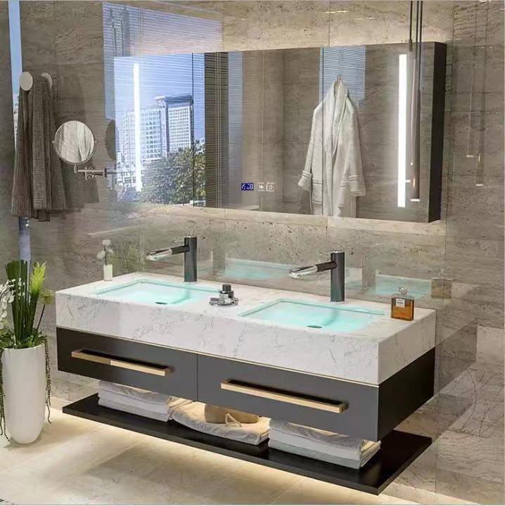 Luxury Large LED Backlit Smart - Bathroom Cabinet Mirror recension och pris