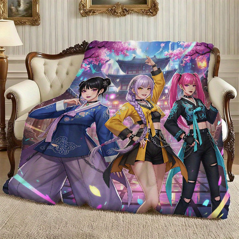 KPOP Group Themed Blanket with - Home Bathroom Name recension och pris