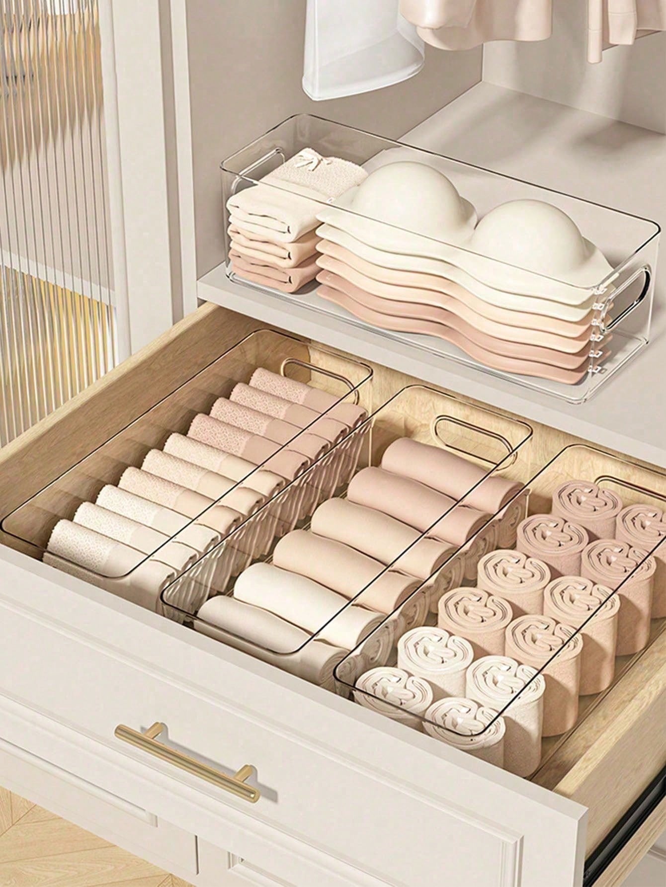 7pcs Transparent Desktop Stora - Home Bathroom Organizer recension och pris