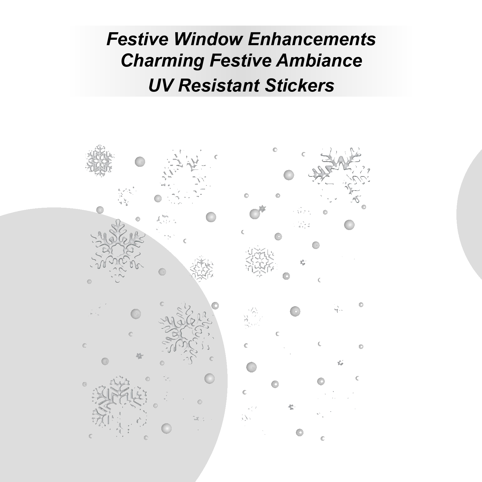 Holiday Window Clings Static R - Home Bathroom Tiles recension och pris