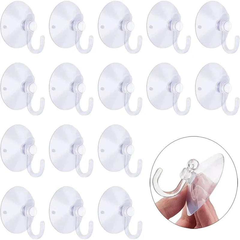 10/5Pcs Suction Cup Hooks Stro - Home Bathroom Window recension och pris