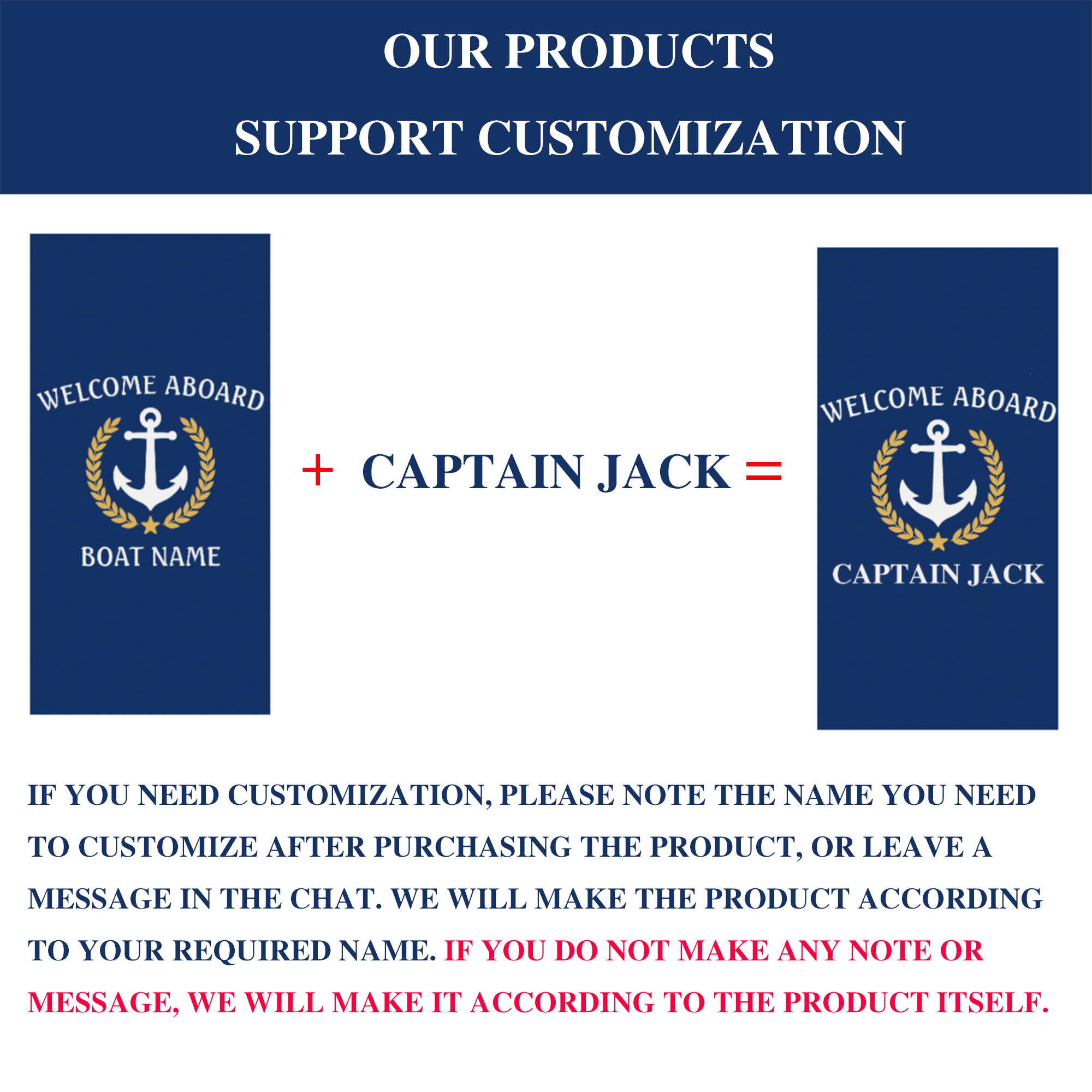 Personalized Custom Boat Name  - Home Bathroom Name recension och pris